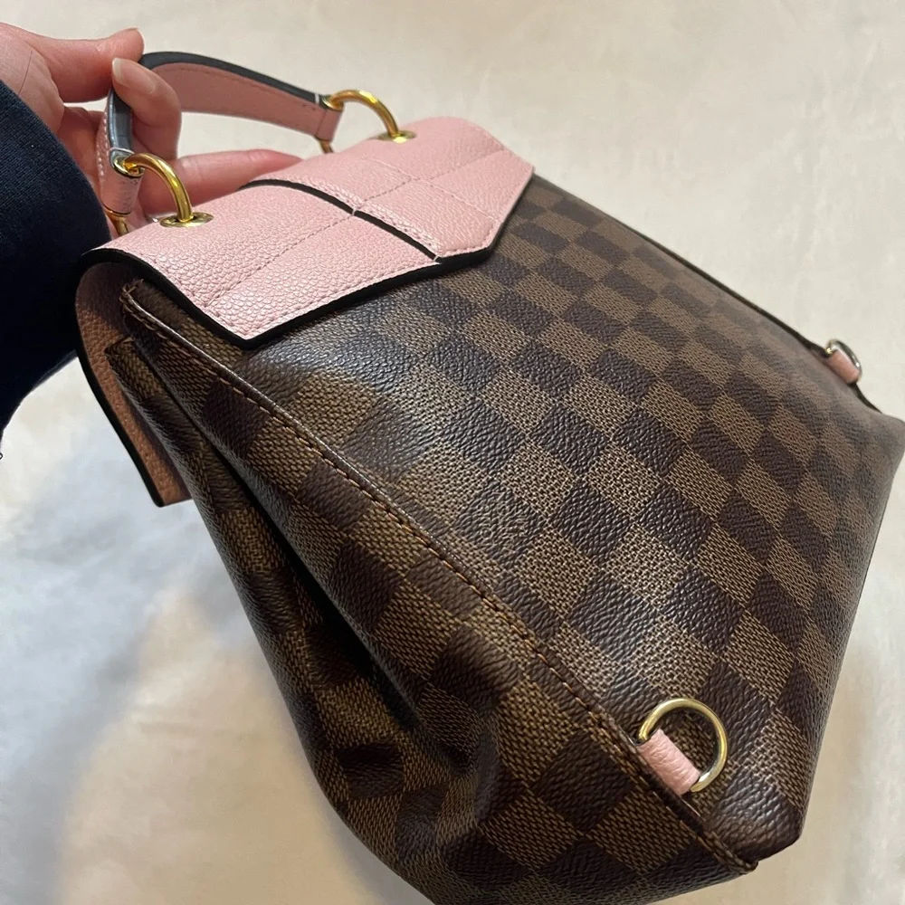 Louis Vuitton Clapton backpack Mongolian pink color